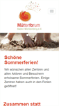 Mobile Screenshot of muetterforum.de